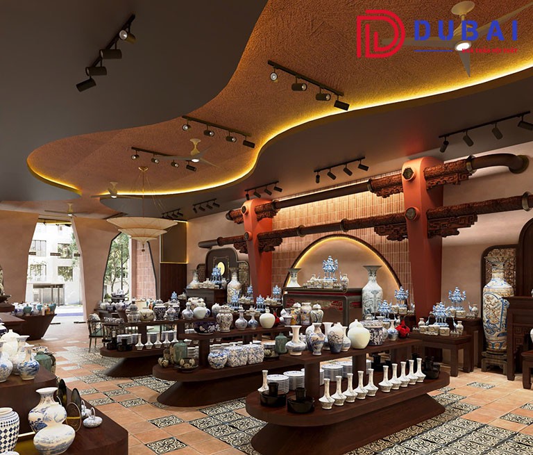 thiết kế nội thất showroom