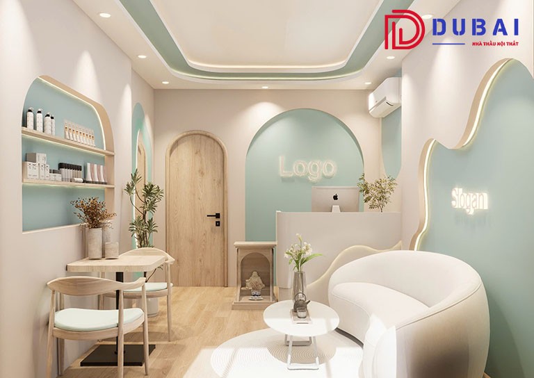 thiết kế nội thất spa 