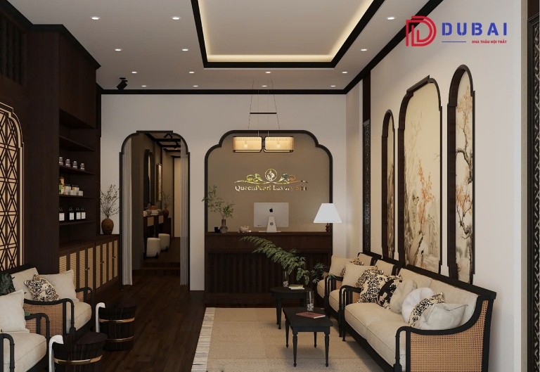 thiết kế nội thất spa 