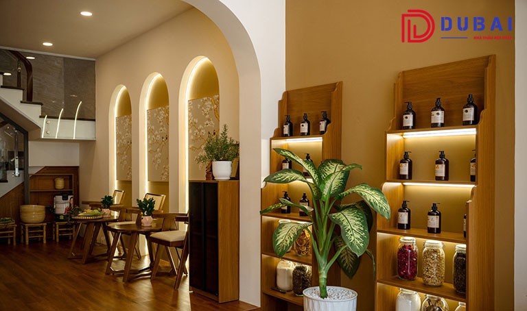 thiết kế nội thất spa 