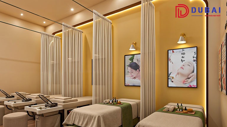 thiết kế nội thất spa 