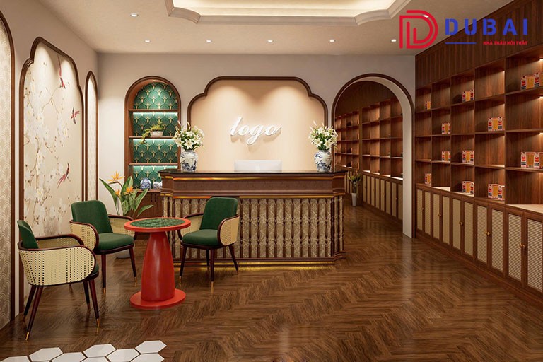 thiết kế nội thất spa 