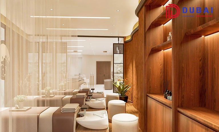thiết kế nội thất spa 