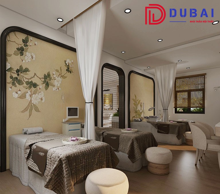 thiết kế nội thất spa 