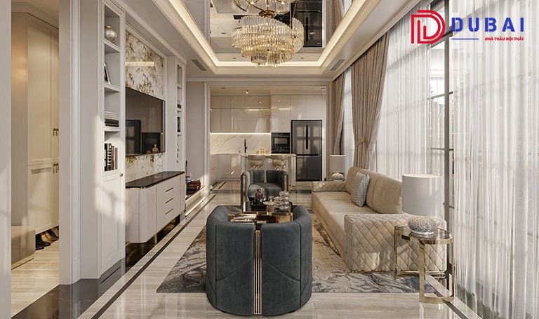 Thiết Kế Nội Thất Tân Cổ Điển