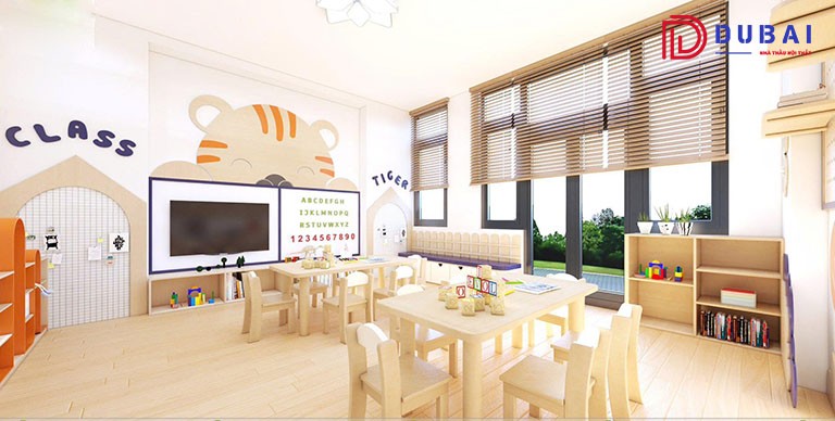 Thiết Kế Nội Thất Trường Mầm Non