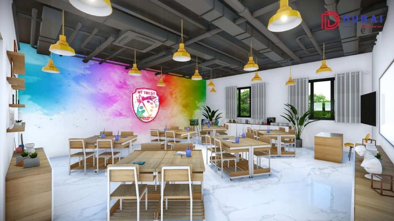 Thiết kế nội thất trường mầm non