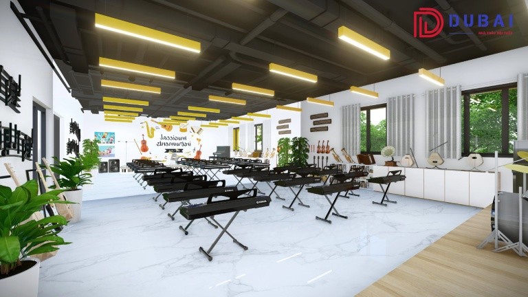 Thiết kế nội thất trường mầm non
