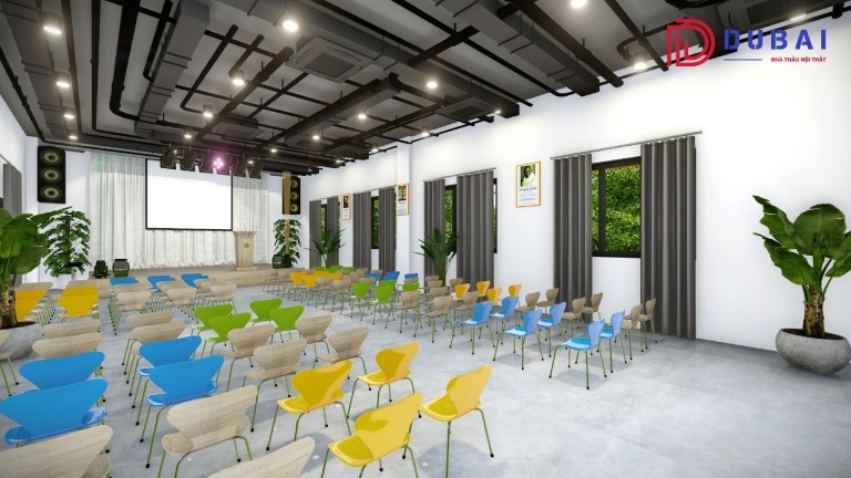 Thiết kế nội thất trường mầm non