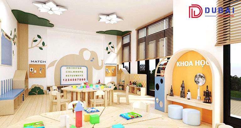 Thiết Kế Nội Thất Trường Mầm Non