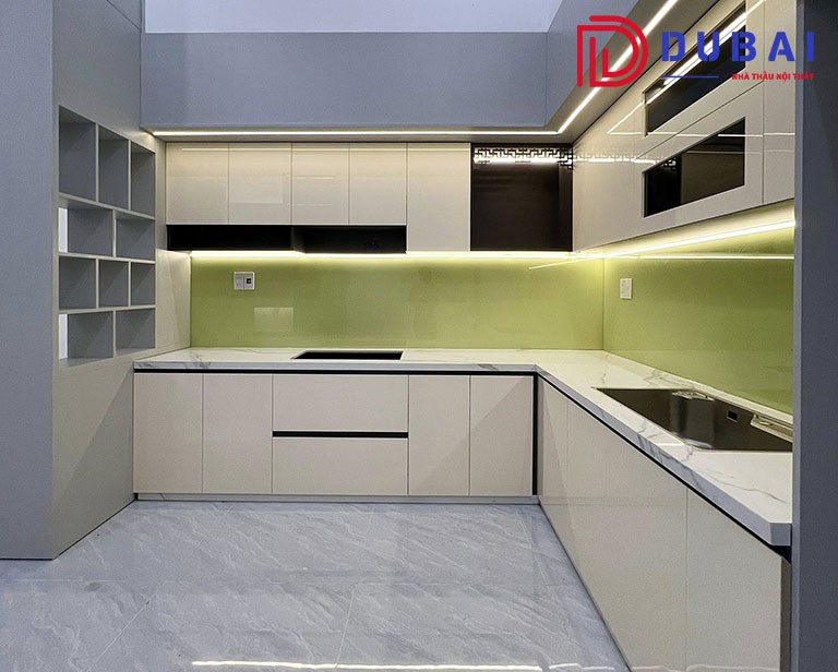 đơn vị thiết kế thi công tủ bếp tại đồng nai