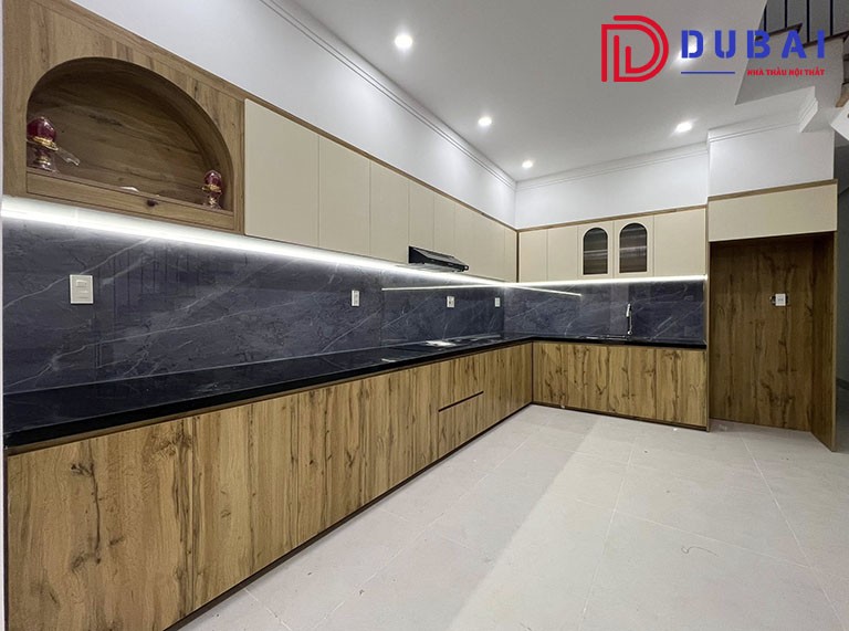 đơn vị thiết kế thi công tủ bếp tại đồng nai