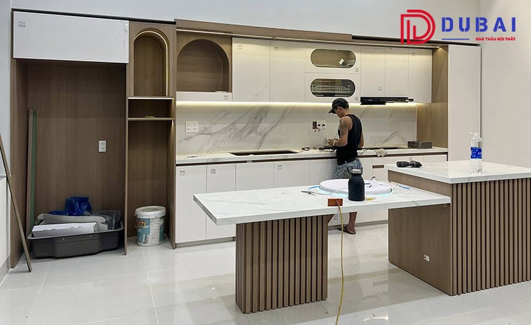 đơn vị thiết kế thi công tủ bếp tại đồng nai