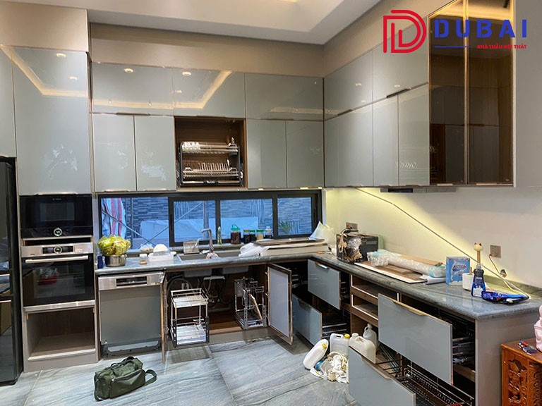 đơn vị thiết kế thi công tủ bếp tại đồng nai