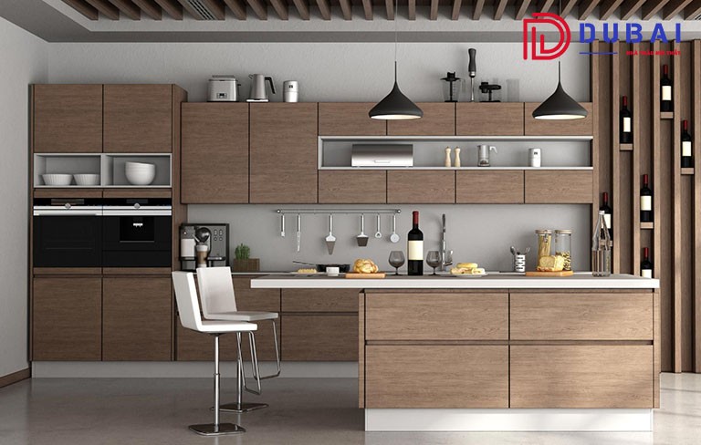 nên làm tủ bếp nhựa hay gỗ công nghiệp