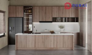 nên làm tủ bếp nhựa hay gỗ công nghiệp