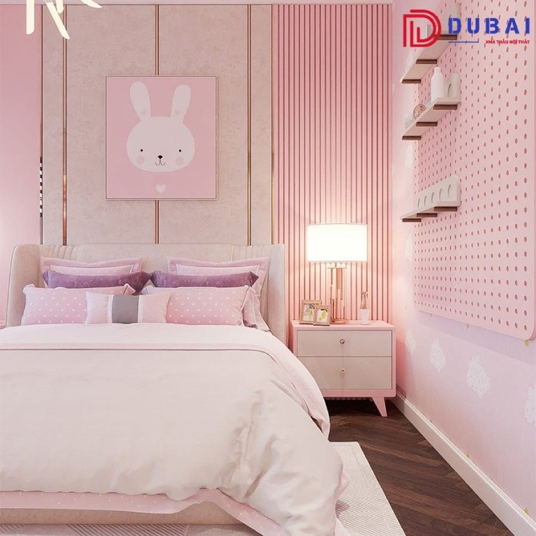 phòng ngủ cho bé gái 10 tuổi