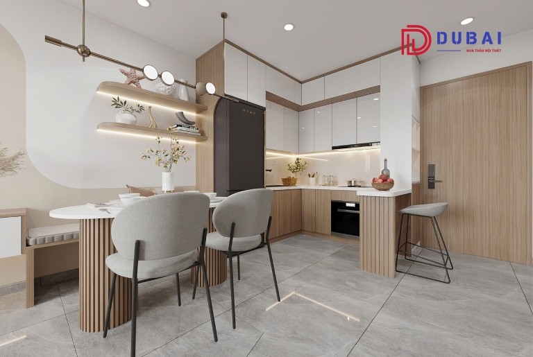 thiết kế nội thất chung cư 40m2