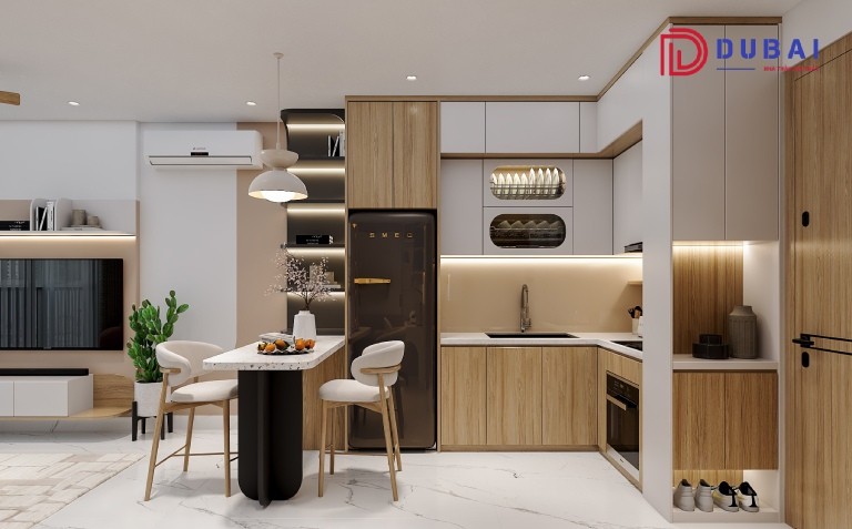 thiết kế nội thất chung cư 40m2