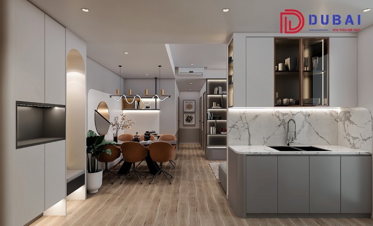 thiết kế nội thất chung cư 40m2