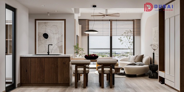 thiết kế nội thất chung cư 40m2