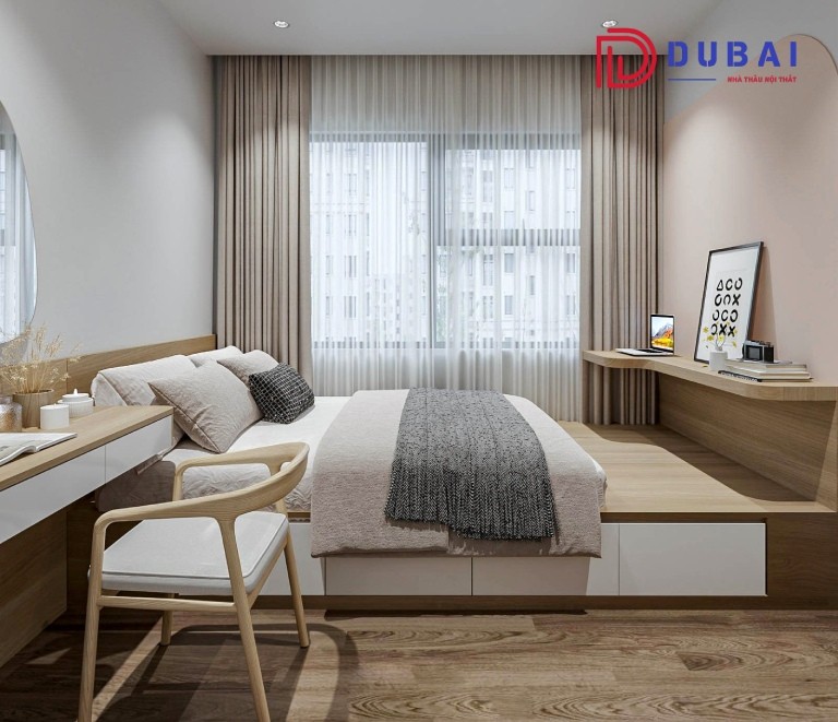 thiết kế nội thất chung cư 40m2