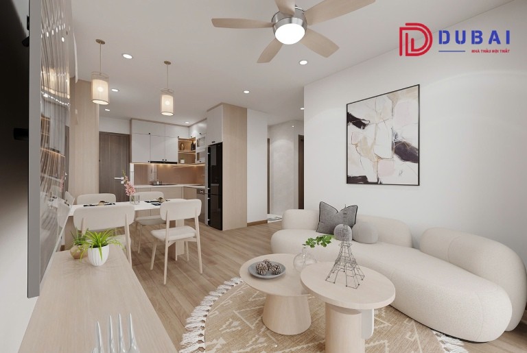 thiết kế nội thất chung cư 50m2