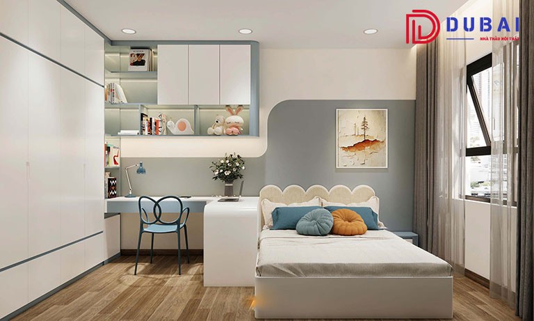 thiết kế nội thất chung cư 55m2