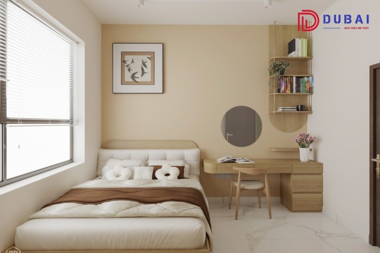thiết kế nội thất chung cư 55m2