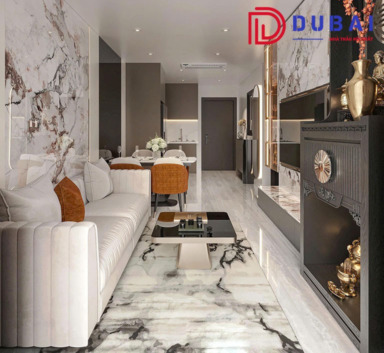 thiết kế nội thất chung cư 55m2