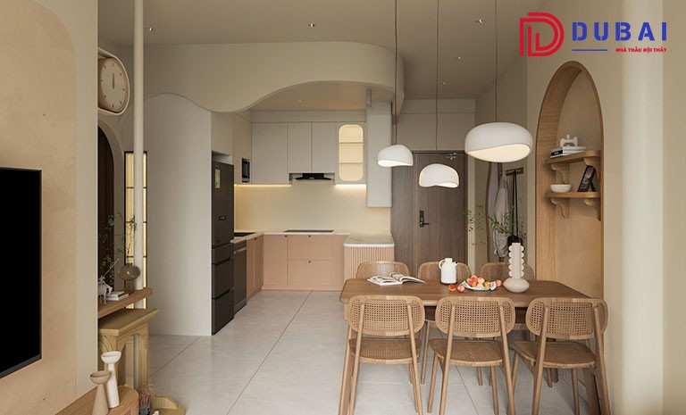 thiết kế nội thất chung cư 55m2