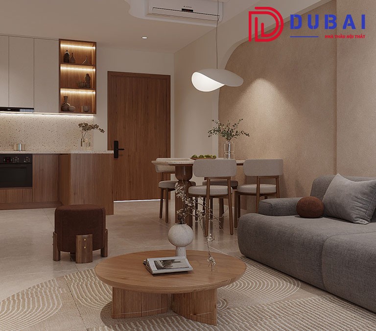 thiết kế nội thất chung cư 60m2