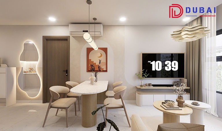 thiết kế nội thất chung cư 60m2