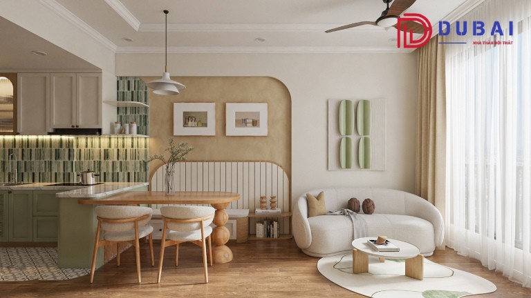 thiết kế nội thất chung cư 60m2