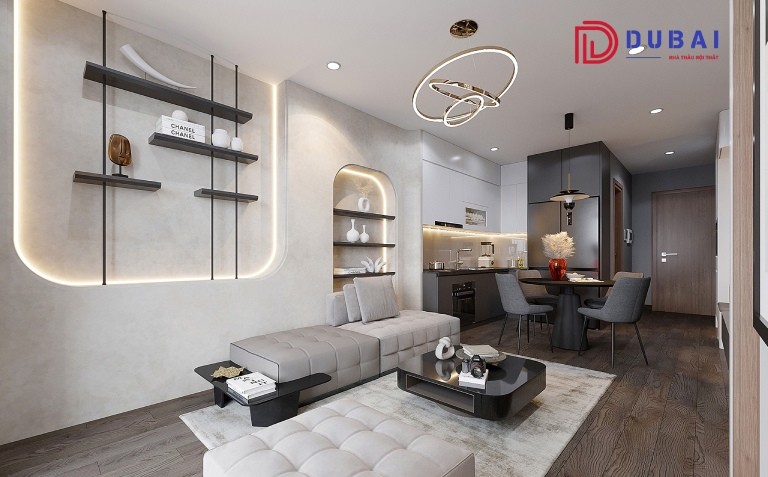 thiết kế nội thất chung cư 60m2