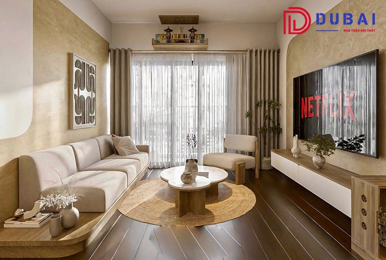 thiết kế nội thất chung cư 70m2