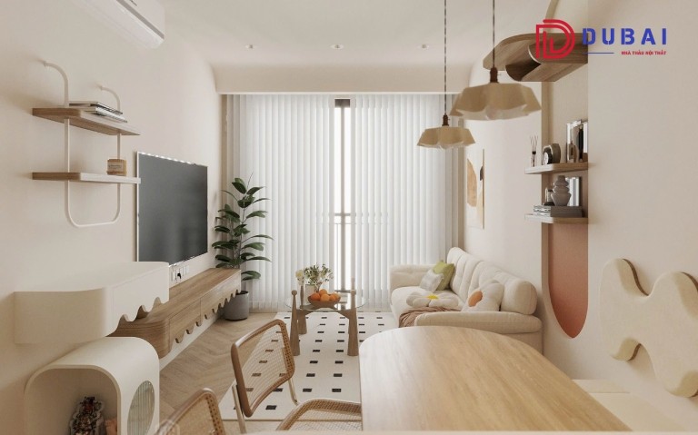 thiết kế nội thất chung cư 80m2