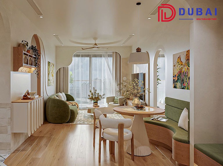 thiết kế nội thất chung cư 90m2