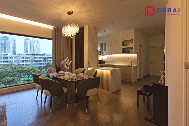 thiết kế nội thất chung cư tân cổ điển