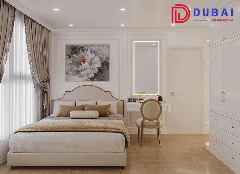 thiết kế nội thất chung cư tân cổ điển