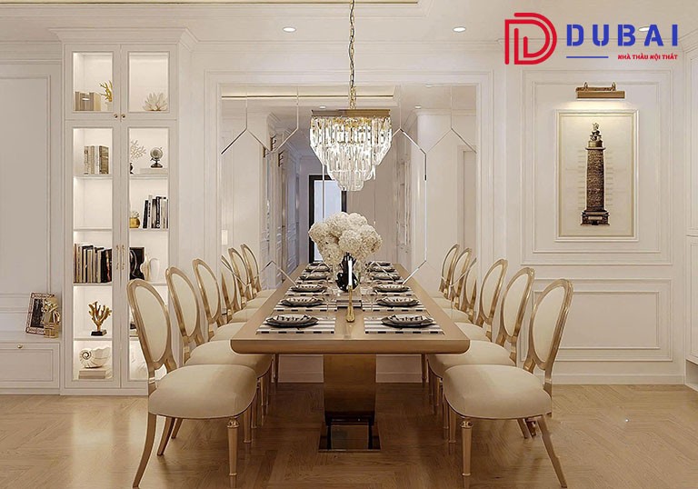 thiết kế nội thất chung cư tân cổ điển