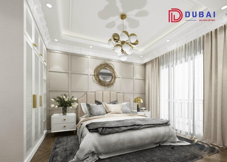 thiết kế nội thất chung cư tân cổ điển