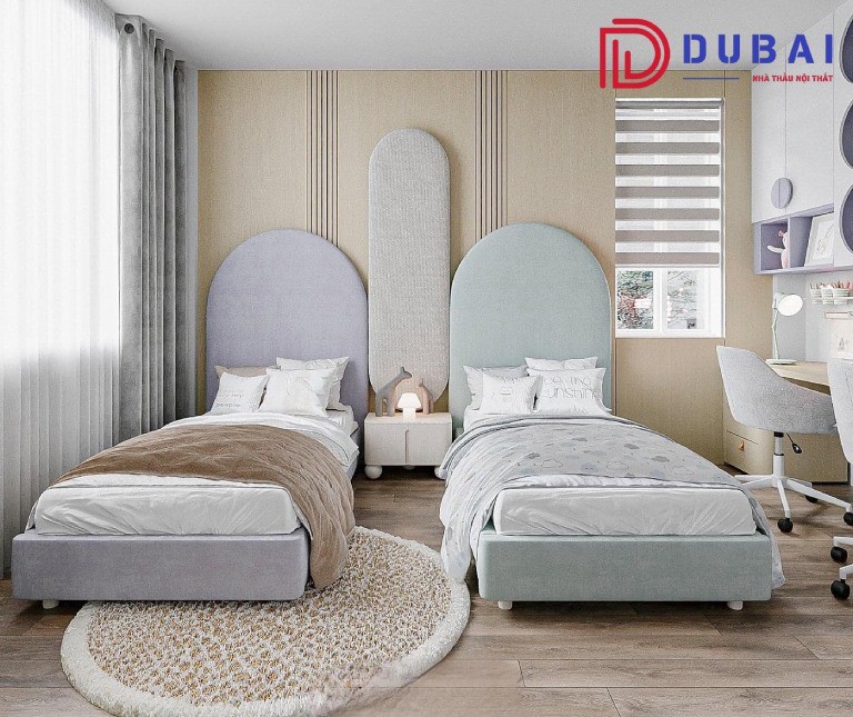 thiết kế phòng ngủ cho bé