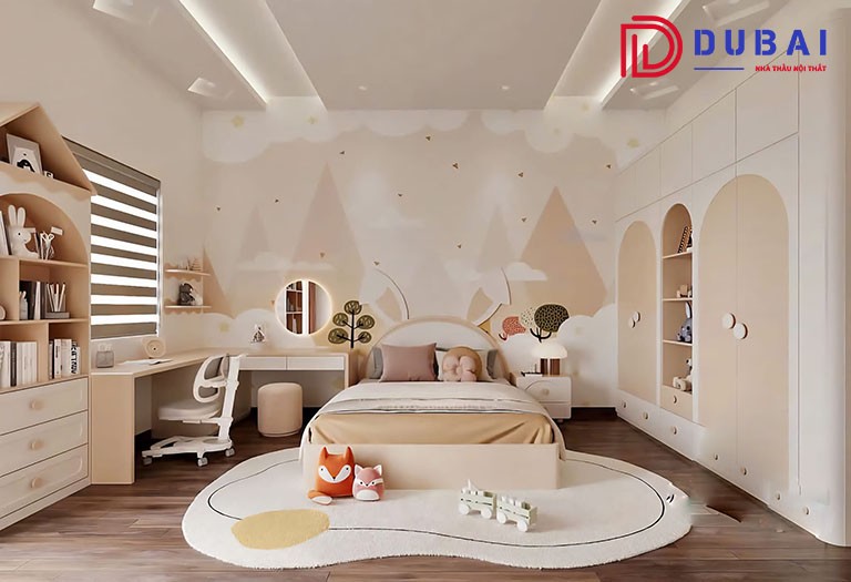 thiết kế phòng ngủ cho bé