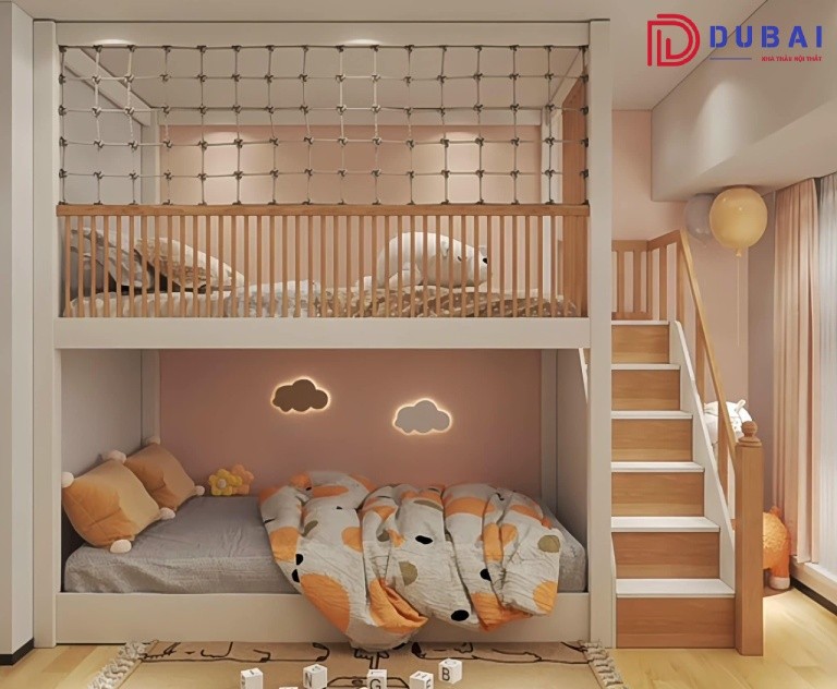 thiết kế phòng ngủ cho bé