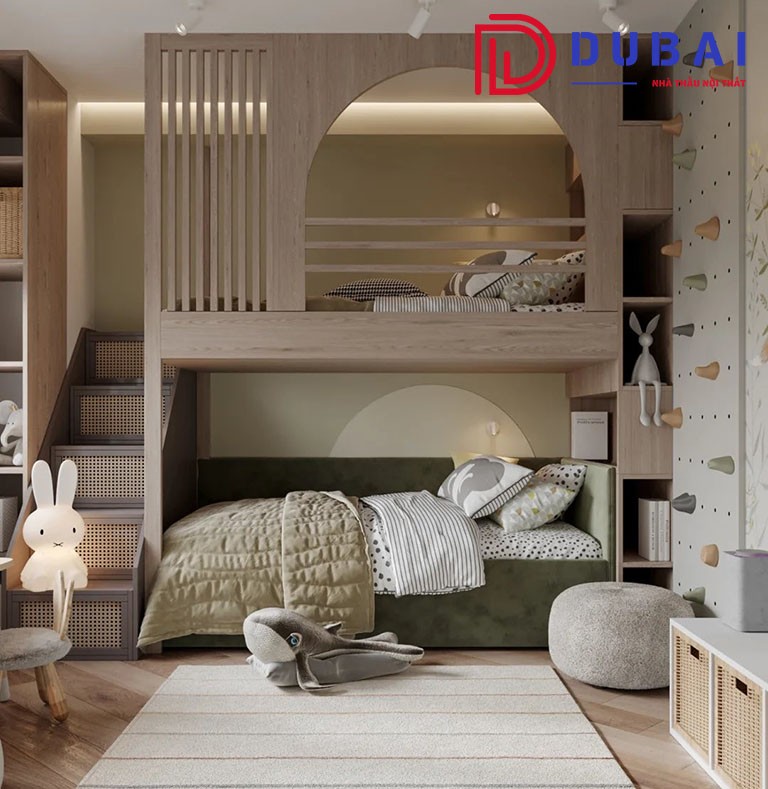 thiết kế phòng ngủ cho bé