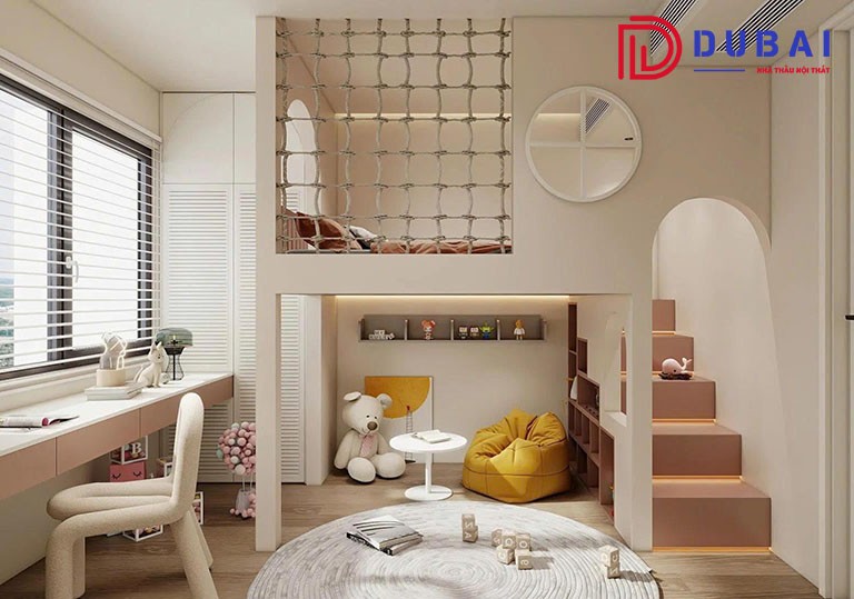 thiết kế phòng ngủ cho bé