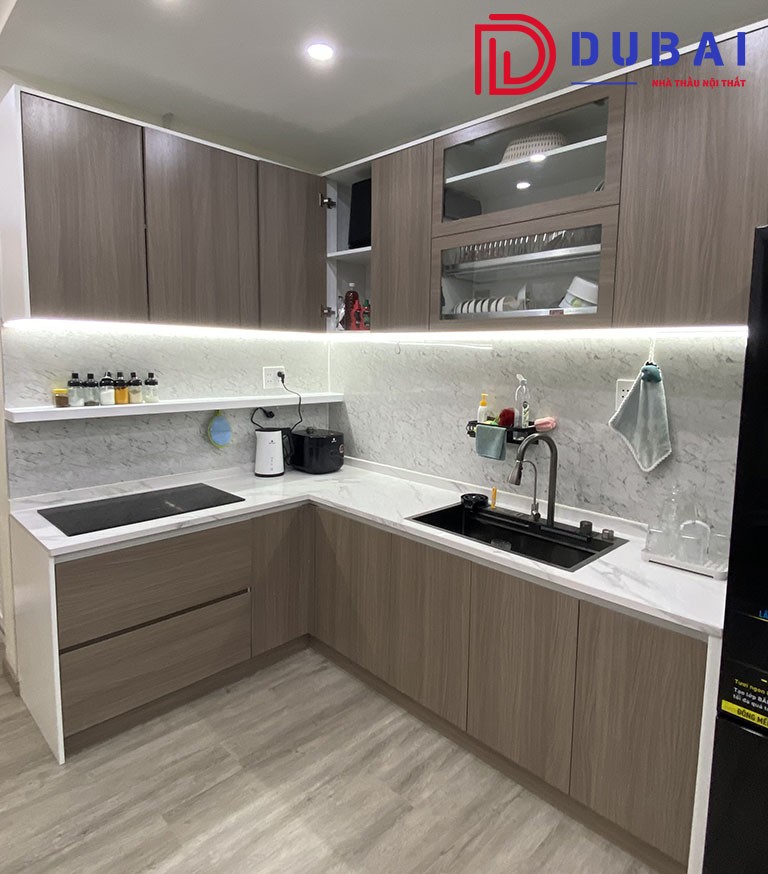 Thiết Kế Thi Công Tủ Bếp Tại Bình Dương