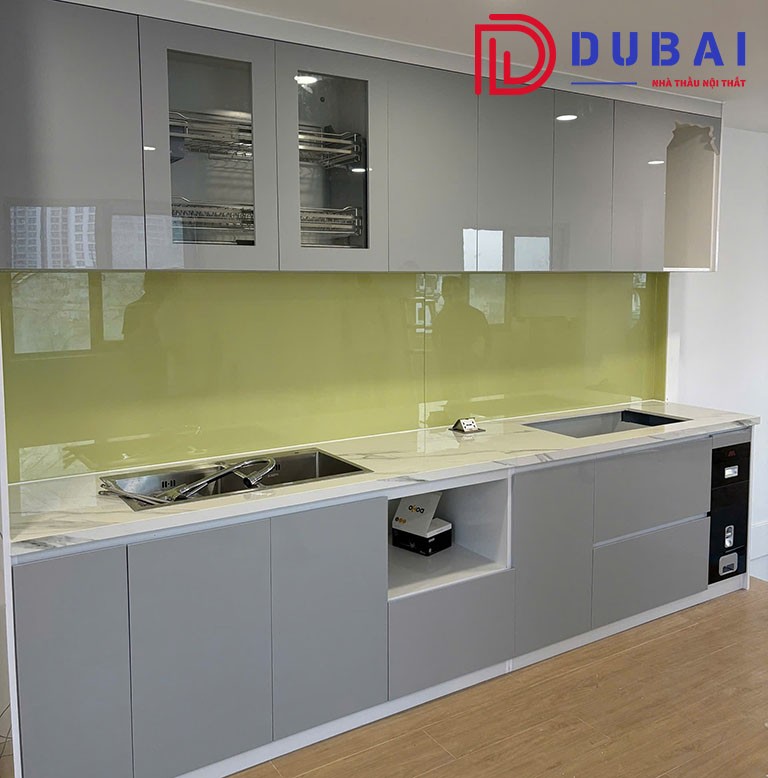 tủ bếp acrylic