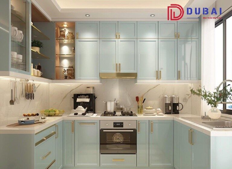 kích thước tủ bếp